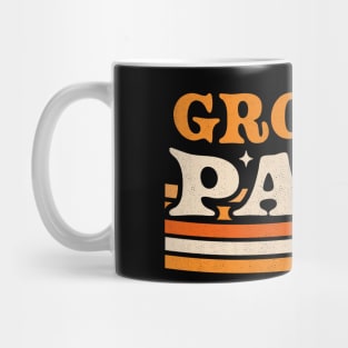 Groovy Papa 1970's Hippie Retro Vintage Fathers Day Mug